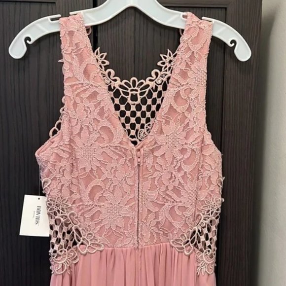 City Studio Embellished Illusion Tulip Gown - Picture 13 of 15